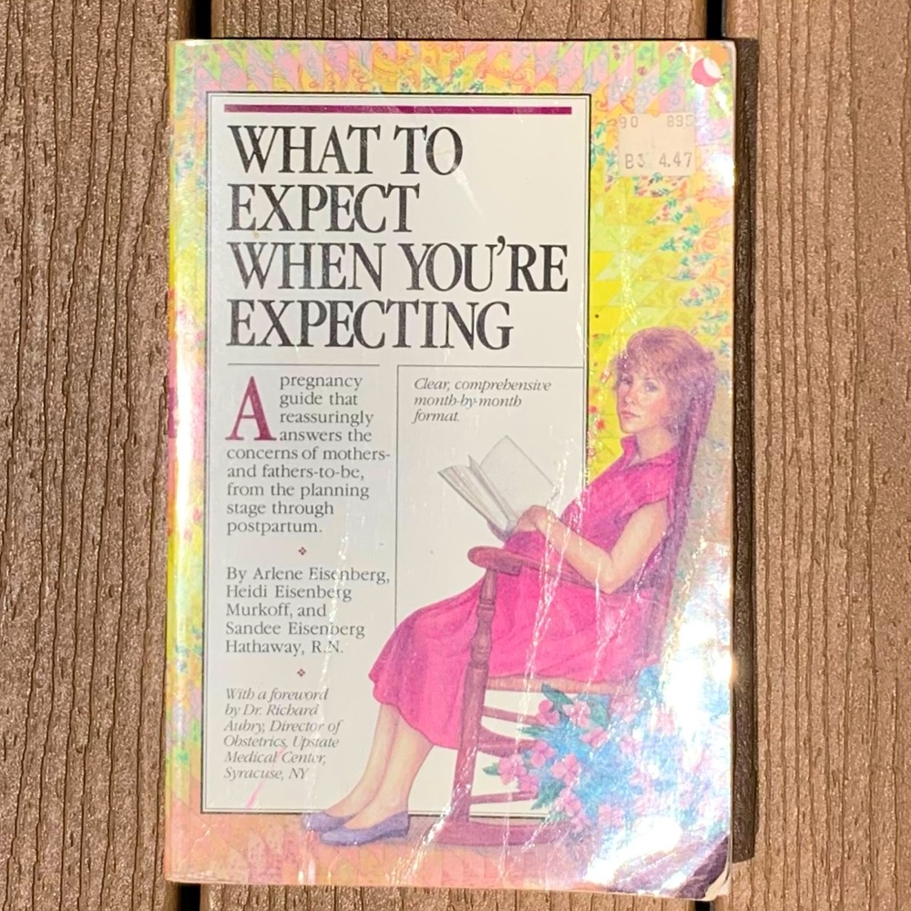 5 for $25 WHAT TO EXPECT WHEN YOURE EXPECTING EISENBERG, MURKOFF, HATH PAPERBACK